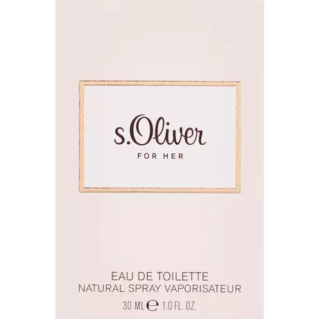 s.Oliver For Her Eau De Toilette 30 ML