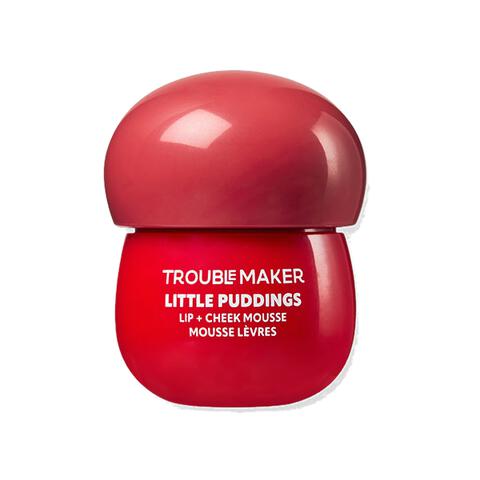 Trouble Maker Little Pudding Blurring Lip + Cheek Mousse Mimi Rose Pink