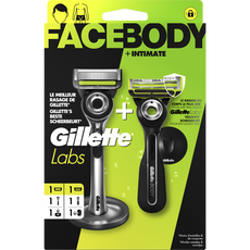 GilletteLabs Face & Body Navulmesjes Duopak