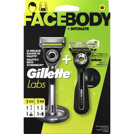GilletteLabs Face & Body Scheermes Duo-Verpakking