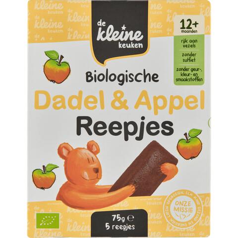 De Kleine Keuken Bio Dadel en Appelreepjes