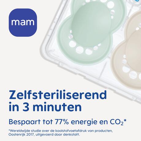 MAM Original Night 6-16M Blue 2 stuks