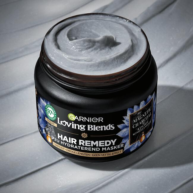 Garnier Loving Blends Charcoal Haarmasker 340 ML