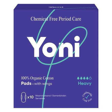 Yoni Maandverband Heavy 100% Biologisch Katoen