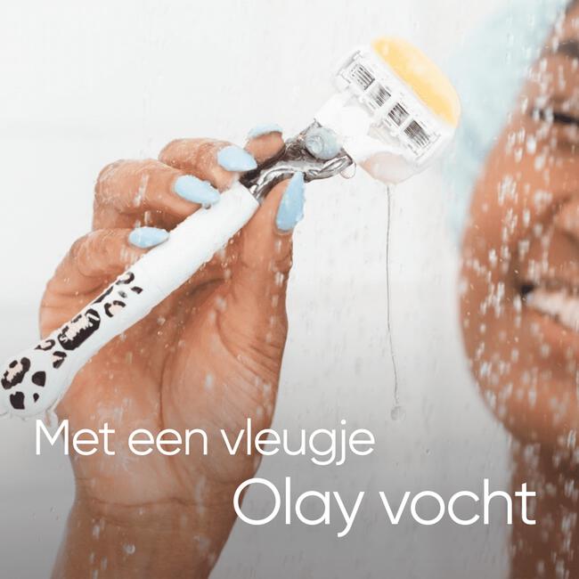 Gillette Venus Comfortglide Luipaard Navulmesjes - 3 Stuks