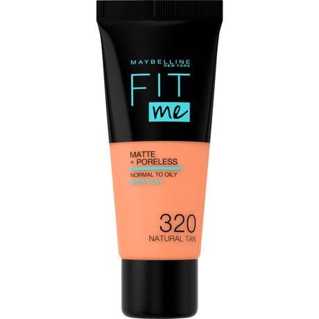 Maybelline New York Fit Me Matte + Poreless Foundation 320 Natural Tan 30 ML