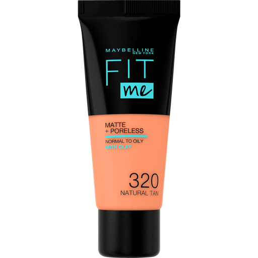 Maybelline New York Fit Me Matte+Poreless Foundation 320 Natural Tan 30 ML