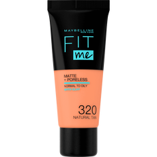 Maybelline New York Fit Me Matte + Poreless Foundation 320 Natural Tan 30 ML