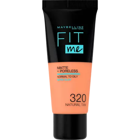 Maybelline New York Fit Me Matte+Poreless Foundation 320 Natural Tan 30 ML