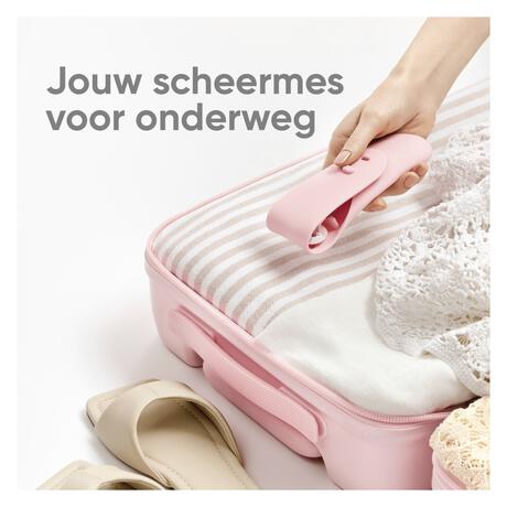 Gillette Venus Pro ComfortGlide Sensitive Scheersysteem met Travelcase