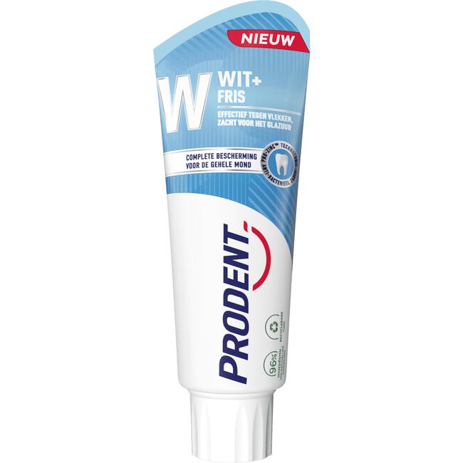Prodent Wit + Fris Tandpasta 75 ML