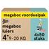 Etos Woezel & Pip Luiers Maxi+ Maat 4+ 9-20 kg Megabox 4x50 stuks