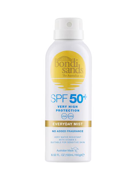 Bondi Sands SPF50+ Everyday Aerosol Mist Body Spray 160 gram