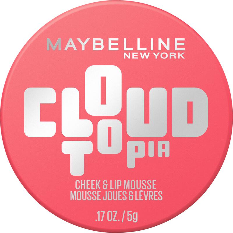 Maybelline New York Cloud Topia Blush Cream Cheek & Lip Mousse 07 Moonlit Rose Roze