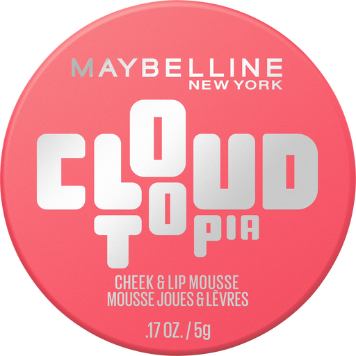 Maybelline New York Cloud Topia Blush Cream Cheek & Lip Mousse 07 Moonlit Rose Roze