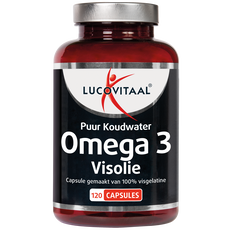 Lucovitaal Puur Omega 3 Koudwater Visolie Capsules 120 stuks
