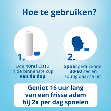 CB12 Gezond Tandvlees Mondwater 250 ML