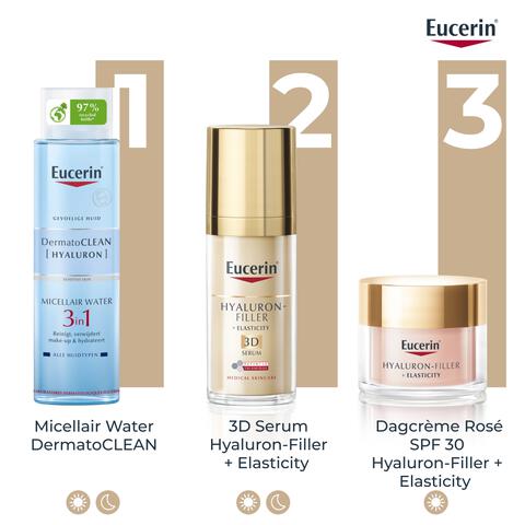 Eucerin Hyaluron-Filler + Elasticity Dagcrème Rose SPF 30 50 ML