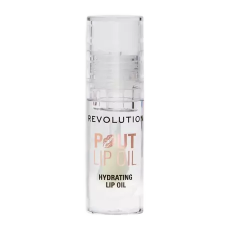 Revolution Pout Lip Oil Lychee Clear