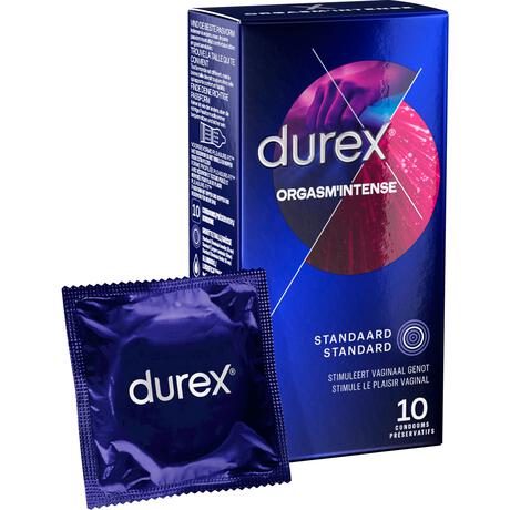 Durex Condooms Orgasm Intense met Ribbels 10 stuks
