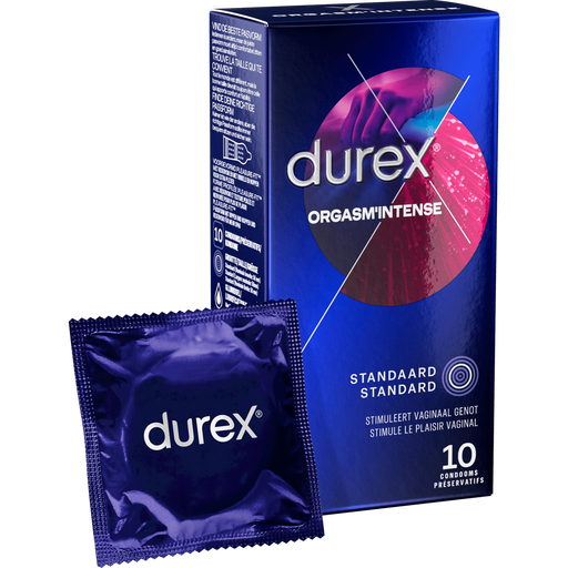 Durex Orgasm'Intense Condooms 10 stuks