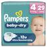 Pampers Baby Dry Luiers Maat 4 9-14 KG 29 stuks
