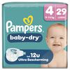 Pampers Baby Dry Luiers Maat 4 9-14 kg 29 stuks