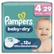Pampers Baby Dry Luiers Maat 4 9-14 kg 29 stuks