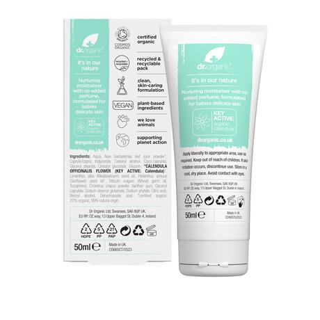 Dr. Organic Calendula Baby Moisturiser 50ML
