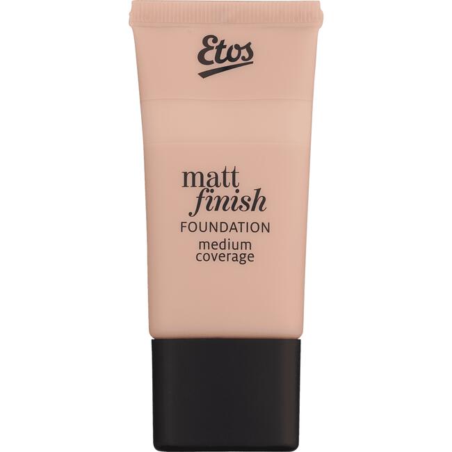 Etos Matt Finish Foundation 04 Warm Beige
