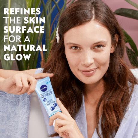 NIVEA Essentials Verfrissende Rice Scrub Peeling Exfoliant 75 ML