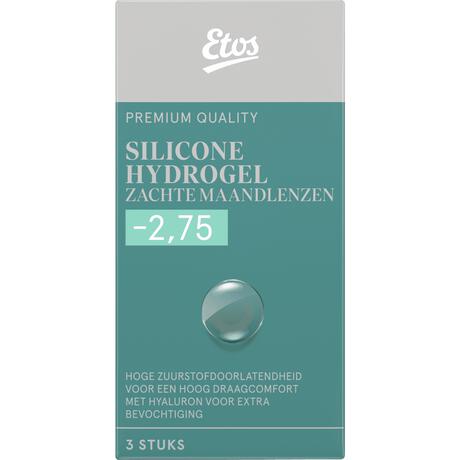 Etos Silicone Hydrogel Zachte Maandlenzen -2.75 3st.