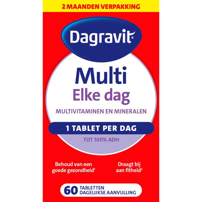 Dagravit Multi Elke Dag 60 stuks