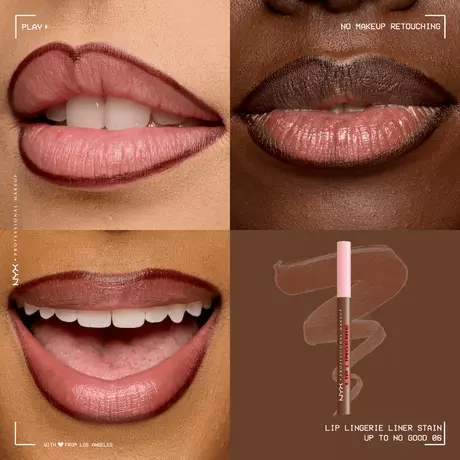 NYX Professional Makeup Lip Lingerie Liner Stain 06 Up To No Good 06 Bruin