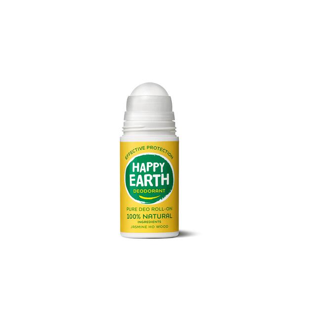 Happy Earth 100% Natuurlijke Jasmine Ho Wood Deodorant Roller 75 ML