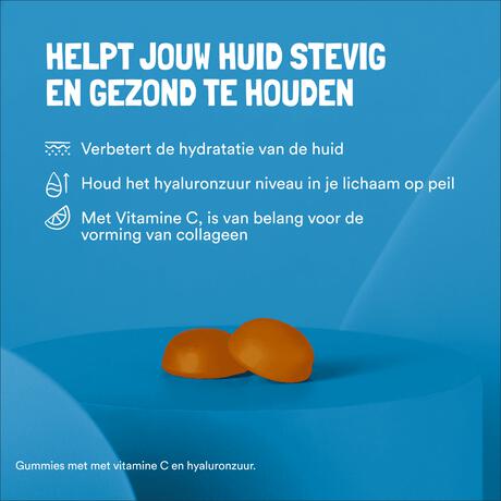 Yummygums Glowing Skin Gummies Suikervrij 60 stuks 