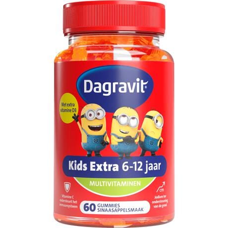 Dagravit Kids-Xtra Vitaminions 6-12 jaar 60 gummies