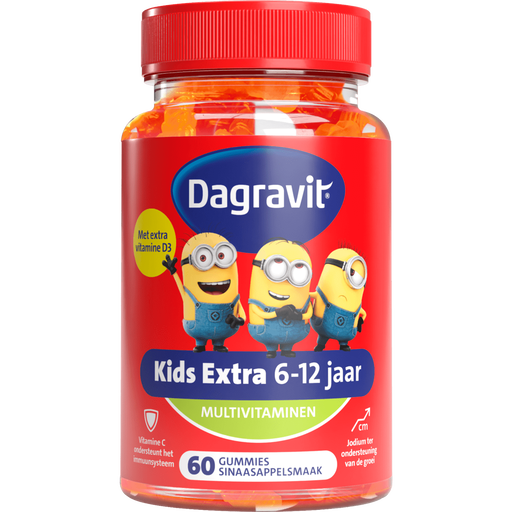 Dagravit Kids-Xtra Vitaminions 6-12 jaar 60 Gummies