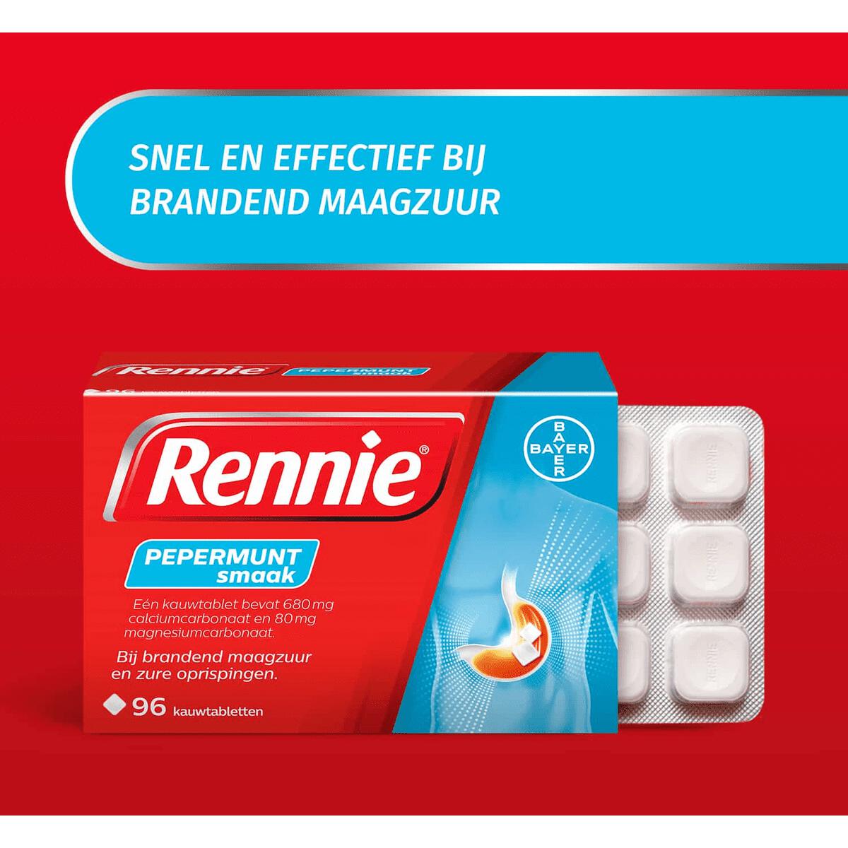 https www etos nl producten rennie pepermunt bij brandend maagzuur 96 kauwtabletten 110324073 html
