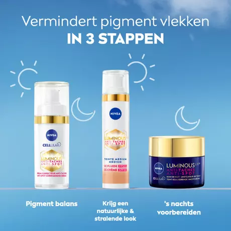 NIVEA Cellular Luminous630 CC Fluid SPF30 Medium 40 ML