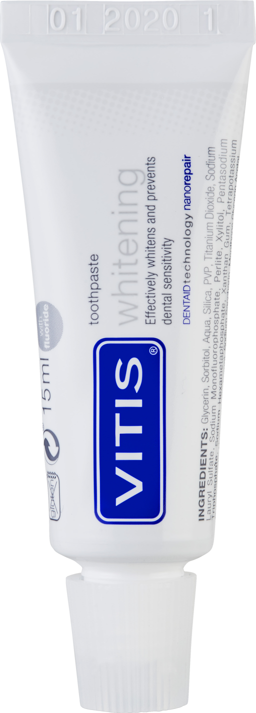 VITIS Whitening Tandpasta Mini 15 ML