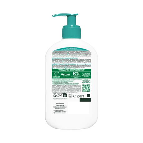 Garnier PureActive Hydraterende Gezichtsreiniger 250 ML