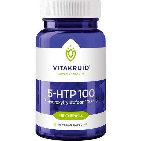Vitakruid 5-HTP 100mg - 60 vegan capsules