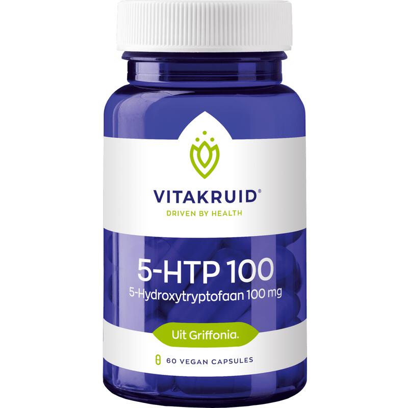 Vitakruid 5-HTP 100 MG Vegan Capsules 60 stuks