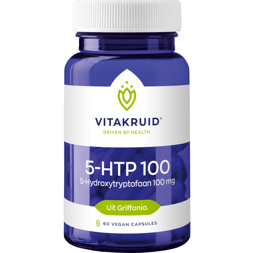 Vitakruid 5-HTP 100 MG Vegan Capsules 60 stuks