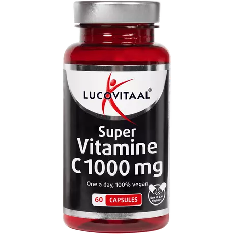Lucovitaal Super Vitamine C 1000 mg Vegan Capsules 60 stuks