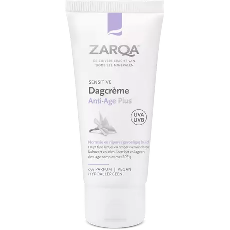 Zarqa Anti-Age Plus SPF15 Sensitive Dagcrème 50 ML