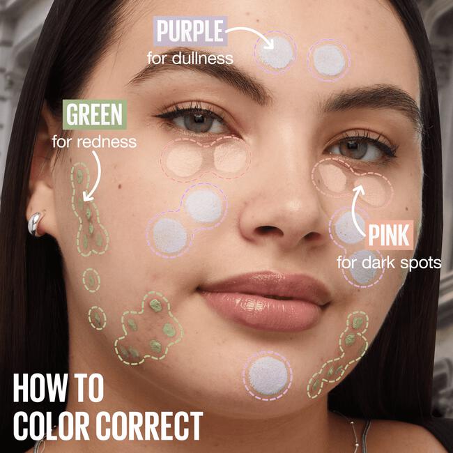 Maybelline Instant Anti Age Eraser Concealer Color Corrector Paars