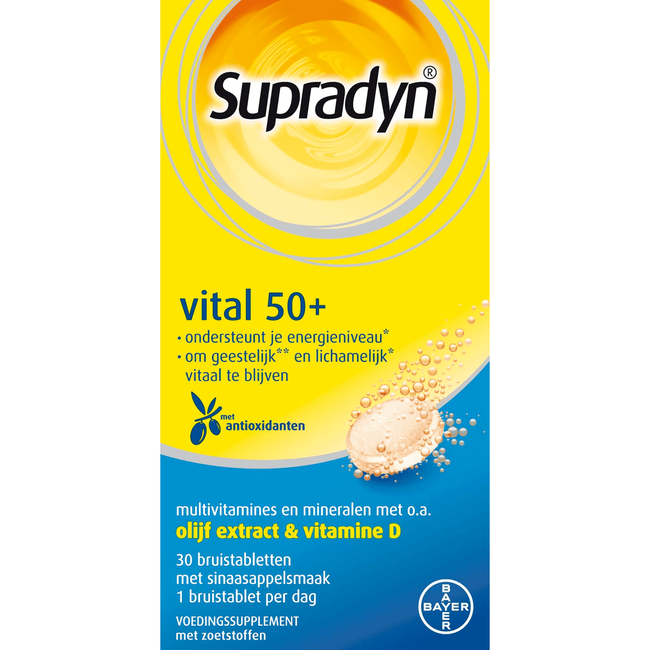 Supradyn Vital 50  multivitamines voor vijftigplussers 30 ...