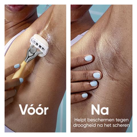 Gillette Venus ComfortGlow Argan Olie Navulmesjes 6 stuks